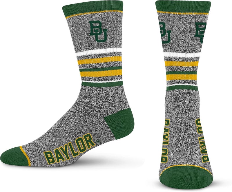 FBF Store For Bare Feet Men's NFL 5 Star Marbled Crew Sock, 1 Pair - Image 1